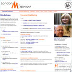 Home page for London-Meditation